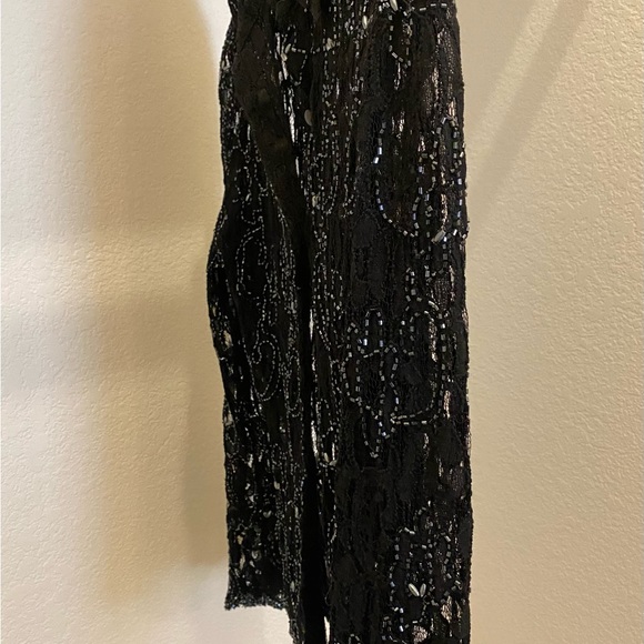 Black Sequined Blouse - Medium - Picture 3 of 7